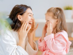 Mother and daughter